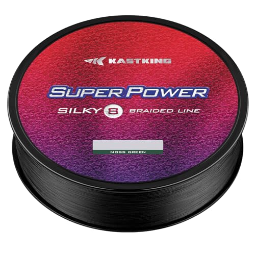 Superpower Silky8 Braided Fishing Line (X8-Black / 80LB(150 Yds))
