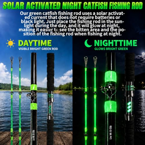 Glow Catfish Fishing Rod