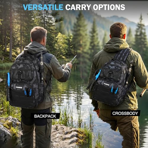 Fishing Backpack with Fishing Gear
