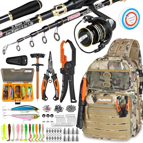 Fishing Backpack with Fishing Gear