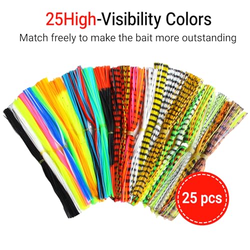 Fly Tying Materials Colorful Feathers for DIY Fishing Lure Making Flies (25 color)