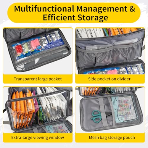 Fishing Soft Plastic Bait Storage (Grey)