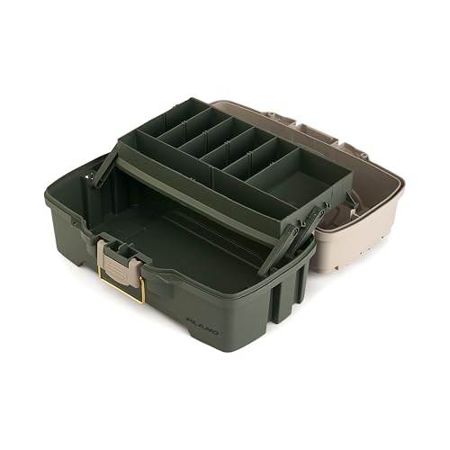 One Tray Tackle Box (Green/Tan / One-Tray / One-Tray)