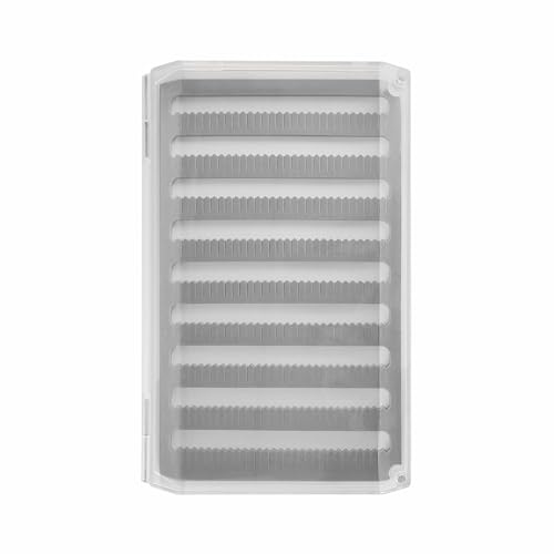 Deep Clear Fly Fishing Box Magnetic Closure Fly Tackle Organizer (H055LA-8.94 × 5.71 × 1.14 inch)