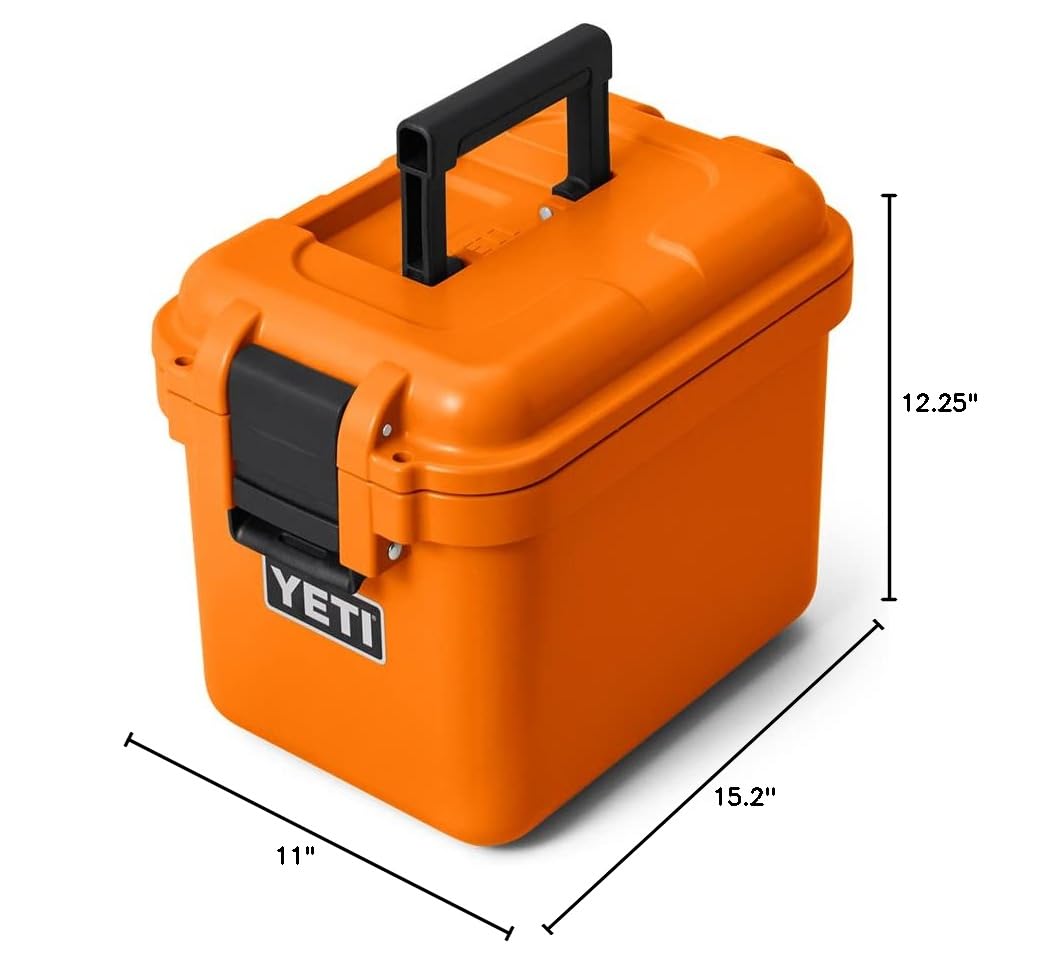 LoadOut 15 GoBox Divided Waterproof Cargo Case (King Crab / GoBox 15)