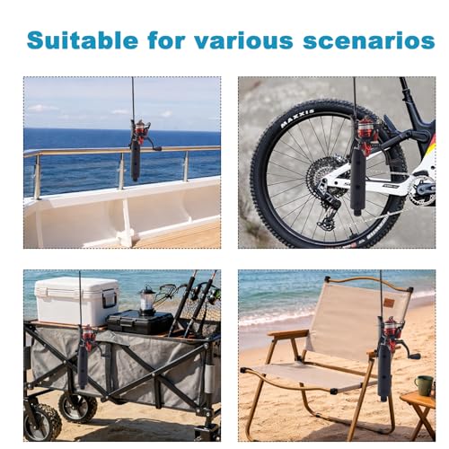 U Hook Fishing Rod Holder for Bike & Boat