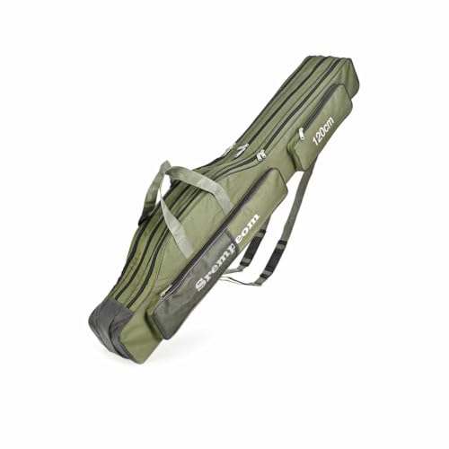 3 Layers Fishing Pole Bag (Green / 120cm/47.2in)