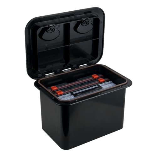 Marine Deck Access Hatch Storage Box 12.4" x 17.3"