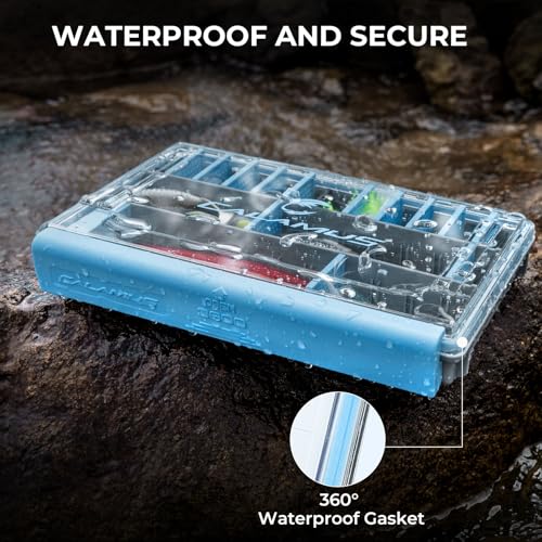DryVault Waterproof Fishing Tackle Box (3600(1 Pack))