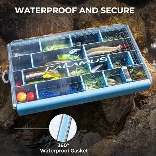 DryVault Waterproof Fishing Tackle Box (3700(2 Pack))