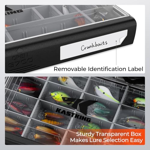 HyperSeal Waterproof Tackle Box (3700(2 Pack) / Black)
