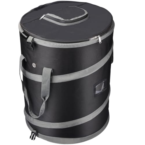 Pop Up Trash Bin with Removable Divider