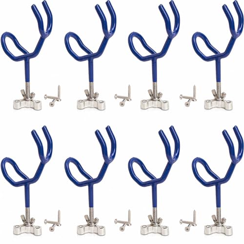 8 Pack Sure Grip Fishing Rod Holder for Boat (Blue-8 Pack)