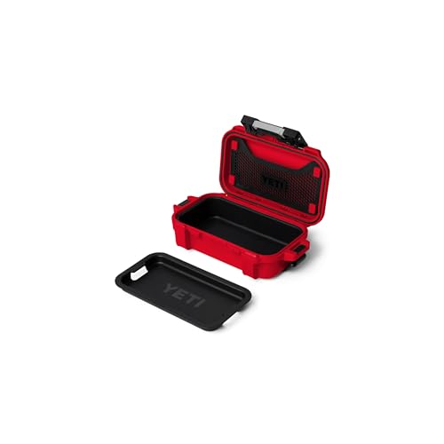 LoadOut GoBox 1 Divided Waterproof Cargo Case (Rescue Red / GoBox 1)