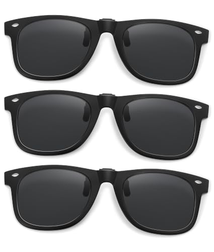 Polarized Clip On Sunglasses for Men Women