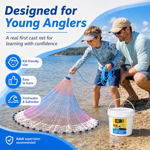 Fishing Cast Net for Kids