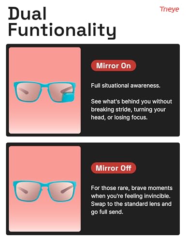 Classic Cycling Glasses with Rear (Reflective Rose)