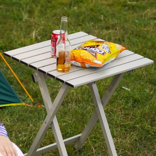 Folding Camping Table (Grey-2set)