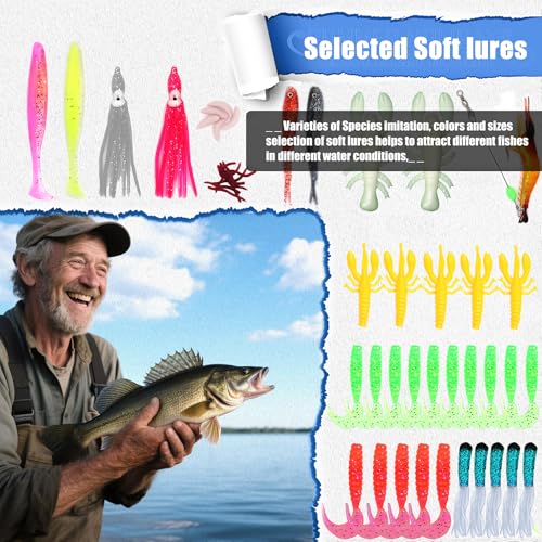 Hard Fishing Lures Set (142pcs)