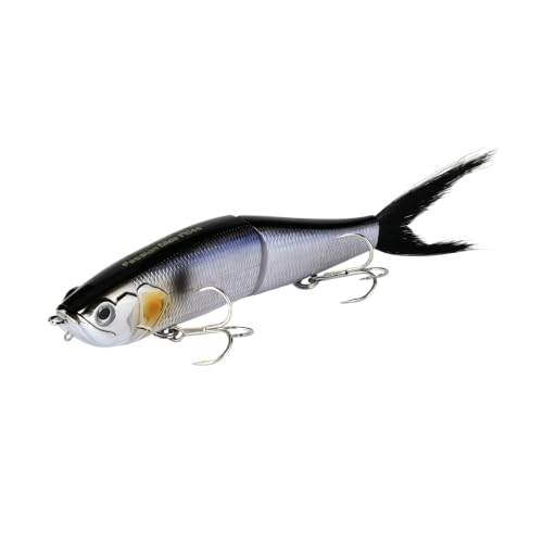 7in Glidebait with Brush Tail (PURPLE HUNTER)