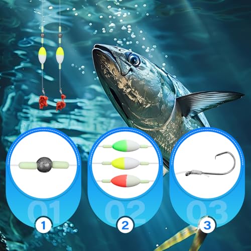 3PCS Fish Finder Float Rig (3PCS)