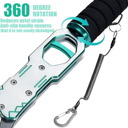 Fish Lip Gripper with 40lbs Built (silver)
