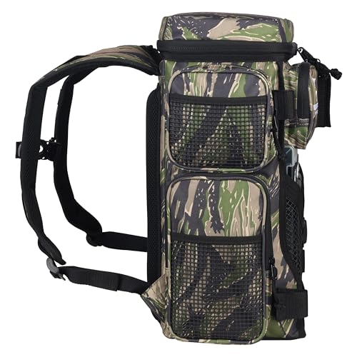 Evolution Fishing Drift Series Tackle Backpack (3600 / Tiger Stripe)