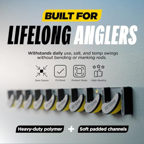 Beyond Fishing GripLock Vertical Fishing Rod Rack