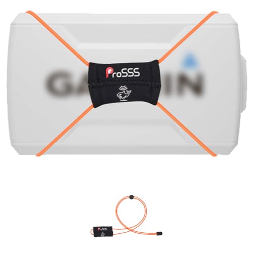 Fish Finder Cover Straps (Orange)