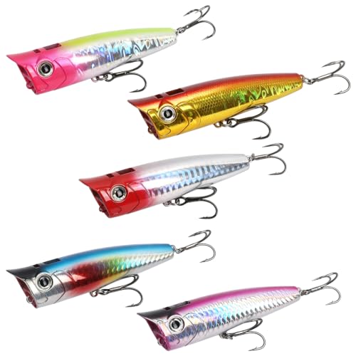 Large Top Water Popper Lure