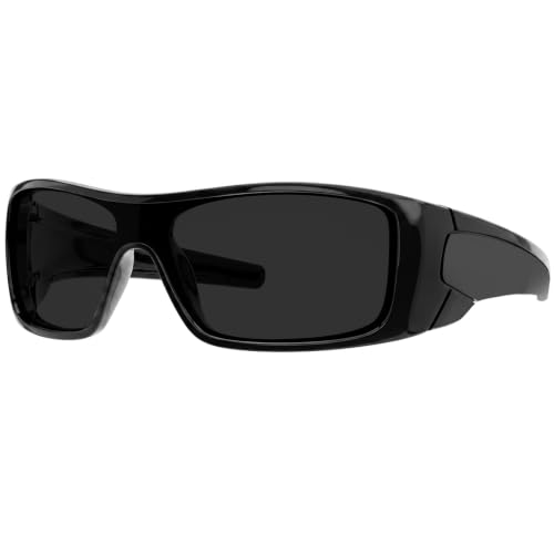 Z87 Wrap Around Safety Sunglasses for Big Heads Men TR90 Ultralight UV400 Protection 8711