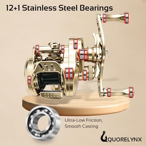 BFS Reel Ultralight Baitcasting Reel for Bass Trout
