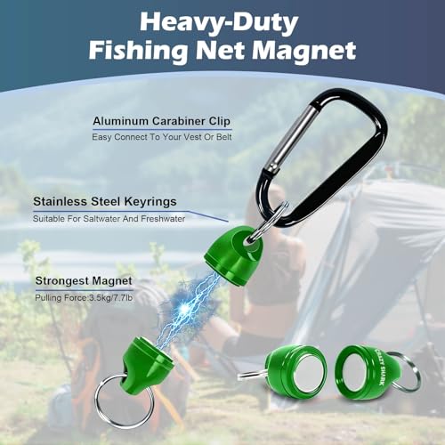 Magnetic Net Release (green)