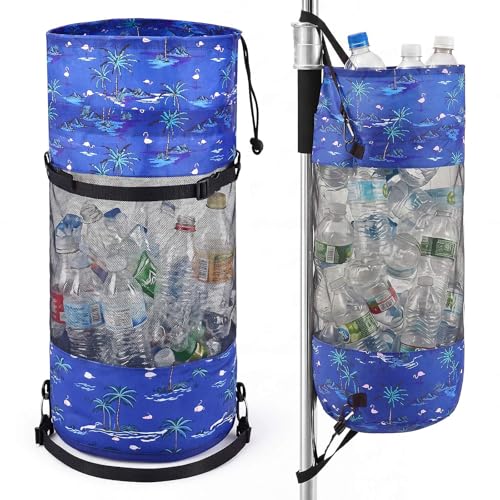 Boat Trash Bag Garbage Can Collapsible Mesh Trash Container