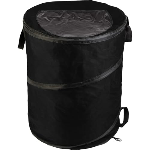 Collapsible Trash Can (Black / 46-Gallon)