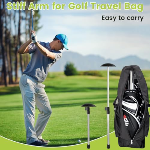 Golf Travel Bag Support Rod (Silver / 40inch)