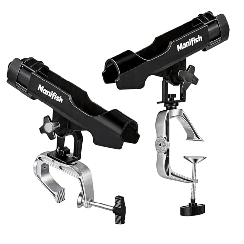 2 Pack Fishing Rod Holders for Kayak & Boat