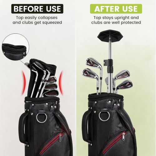 Golf Travel Bag Support Rod (Silver / 40inch)