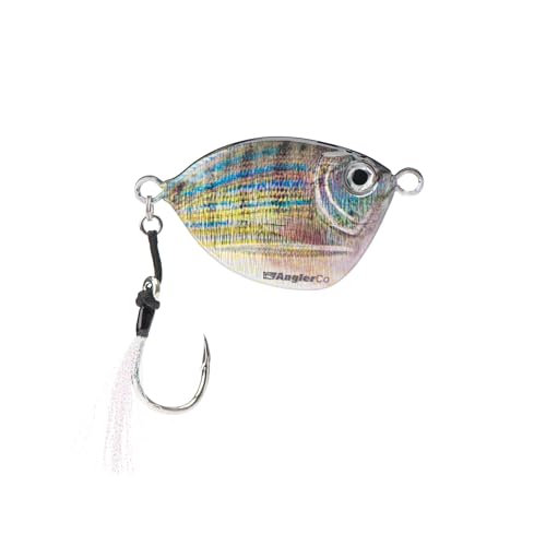 Imposter Jig Pinfish Color Slow Pitch Flutter Jigging Lure for Saltwater (30 Gram)