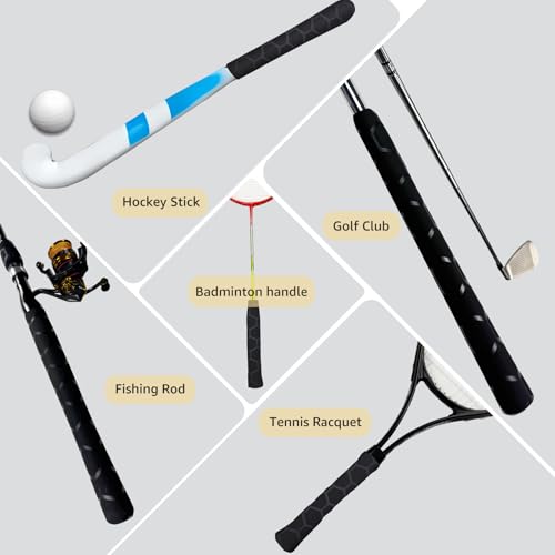 Hex Pattern Handle Heat Shrink for Fishing Rod