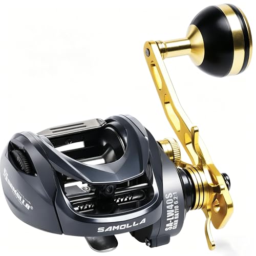 Baitcasting Fishing Reel 9 oz Ultralight Baitcaster Reel