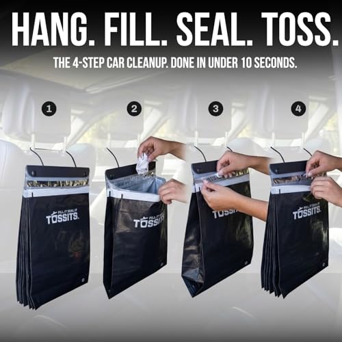 Hanging Car Trash & Garbage Bags