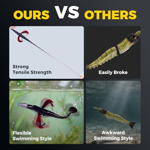 Paddle Tail Swim Baits