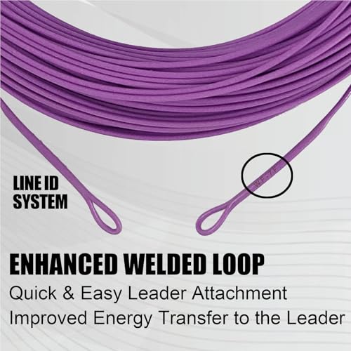 ProWeight WF Floating Fly Line with Welded Loops (Purple / 6F)