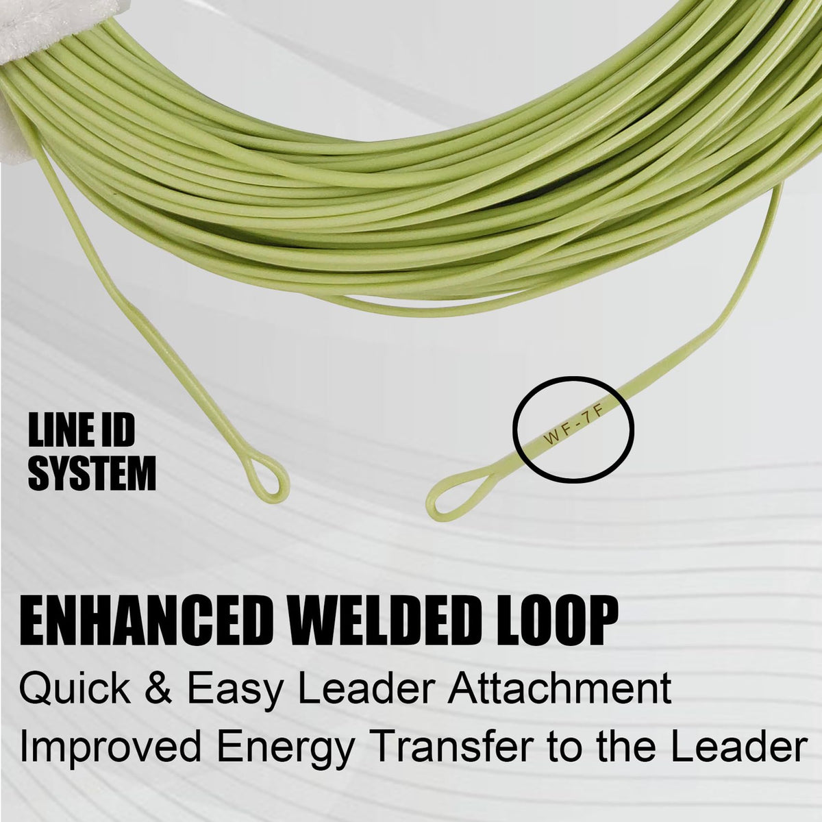 ProWeight WF Floating Fly Line with Welded Loops (Grassgreen / 5F)