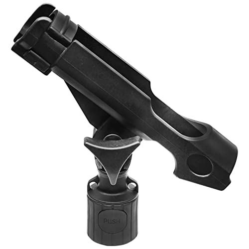 MiniPort 360° Rotating Fishing Rod Holder (Round Base and Fishing Rod Socket)
