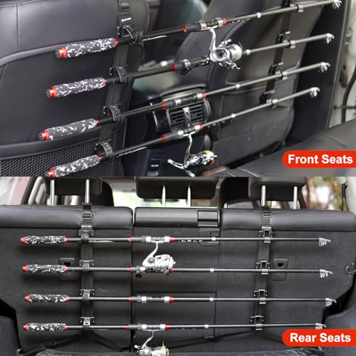 Fishing Rod Racks for Car (4 Rods)
