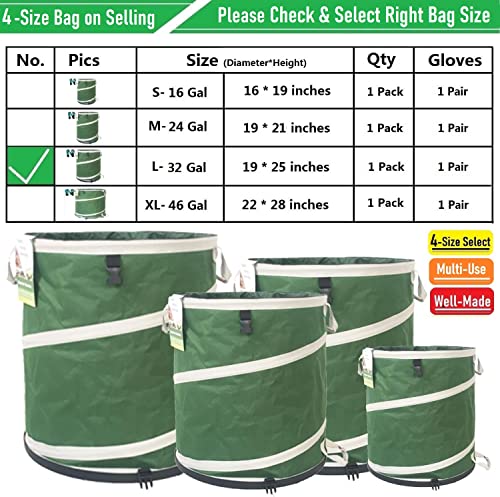 32 Gallon Collapsible Trash Can
