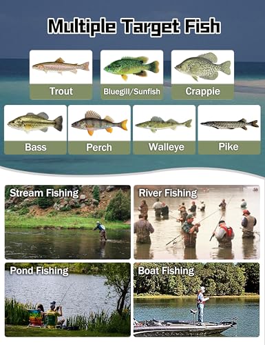 Wild Streams Ultralight Spinning&Casting Trout Rod