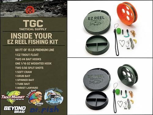 EZ Reel Fishing Kit (Custom Message)